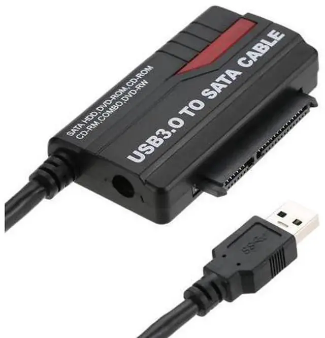Alt view image 3 of 6 - USB 3.0 to SATA Hard Drive Adapter Cable with 12V 2A Power Supply Cord, External HDD SSD Converter for 2.5 Inch Laptop Solid State Drive and 3.5 Inch Desktop Mechanical Hard Disk for PC Laptop Desktop