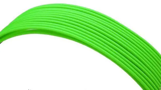 Alt view image 3 of 5 - Green Formulamod Sleeved PSU Extension Cable Kit 18AWG ATX 24Pin + EPS 8Pin + PCI-E 8Pin with Cable Combs, Custom Mod Power Extension Wires for Desktop Motherboard CPU and Graphics Card GPU Connection