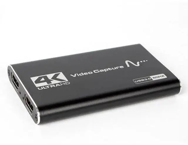 Main image of Torpedo Nova USB 3.0 4K HDMI Video Capture Card with Zero Latency 4K Loop-Out, Supports 1080P@60FPS Game Recording, Built-in 3.5mm Microphone & Audio Input for OBS Live Streaming, Conference Broadcast