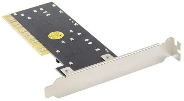 Alt view image 2 of 5 - PCI to SATA 2 Ports Expansion Card 3112 SATA Controller, PCI to SATA 3.0 Adapter, Support 2 SATA HDD/SSD, for Desktop PC/Workstation