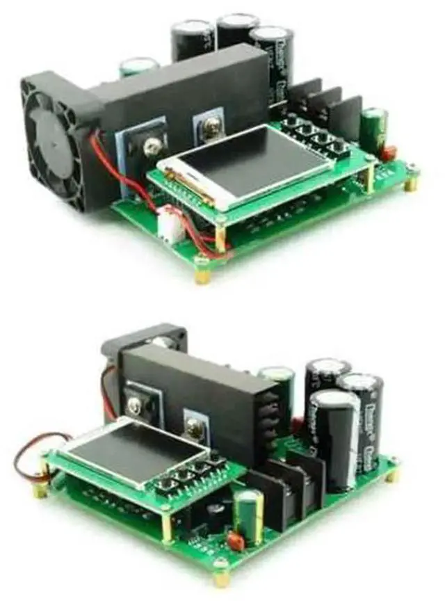 Main image of 900W 15A DC-DC Step Up Boost Converter Module with TFT Digital Display, 8-60V Input to 10-120V Output CC CV Constant Current Constant Voltage Power Supply Board for Battery Charging Lab Power DIY Inve