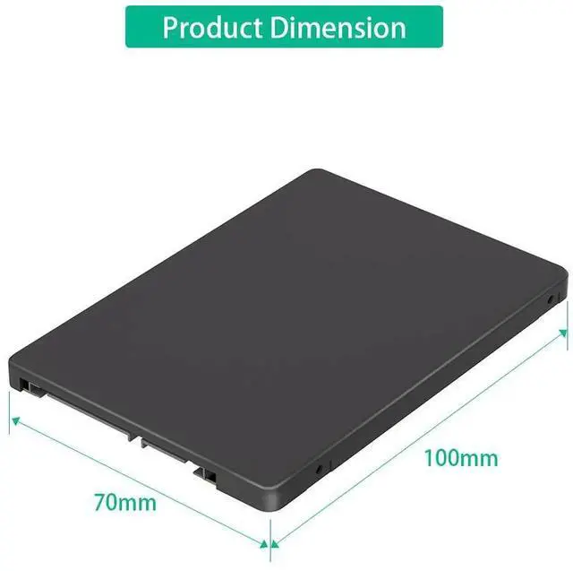 Alt view image 4 of 5 - M.2 NGFF to SATA 3.0 Adapter Card, SATA Protocol Only M.2 SSD Converter Board, M2 B Key SSD to 2.5 Inch SATA Interface Expansion Adapter for Laptop Desktop Hard Disk Upgrade