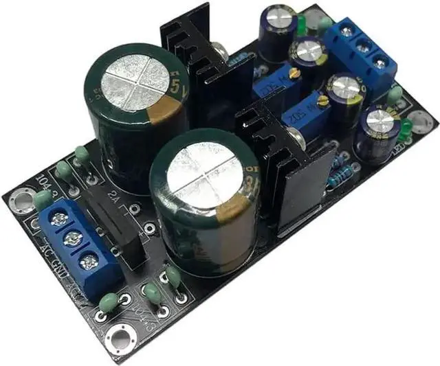 Alt view image 4 of 7 - LM337 Positive Negative Dual Adjustable DC Regulated Power Supply Module XR-103, Linear Voltage Stabilizer Board Step Down Voltage Regulator Circuit Board for Electronic Experiment DIY Project, 1 Piec