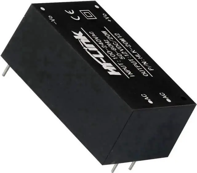 Alt view image 7 of 7 - HI-Link HLK-20M12 AC-DC Step Down Power Supply Module, 220V to 12V 20W Intelligent Household Isolated Switching Power Converter Module for Electronic DIY Projects, Pack of 2 Pieces