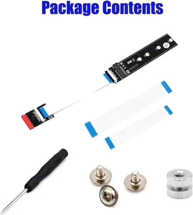 Alt view image 5 of 7 - M.2 NGFF Key M to Key A+E Extension Adapter Card with High Speed FPC Flexible Cable, Compatible with 2230 2242 2260 2280 Size M.2 SSD for Laptop Internal Storage Expansion and Interface Conversion