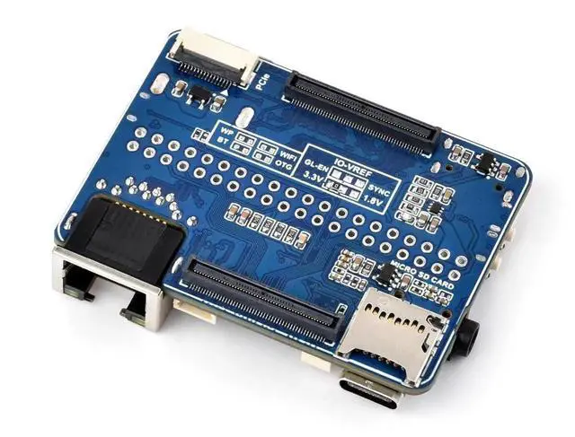 Alt view image 5 of 5 - Nano Base Board (B) for Raspberry Pi Compute Module 5 Lite/eMMC, Ultra Compact CM5 Mini Carrier Expansion Board Integrated with Gigabit Ethernet, HDMI, USB, MIPI, GPIO and Multiple Peripheral Interfac