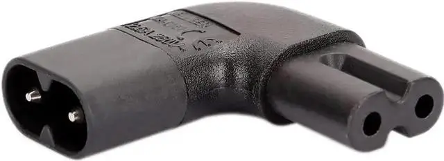 Main image of IEC320 C8 Male to C7 Female Power Plug Adapter Universal Figure 8 IEC Socket Converter Connector for Television, Laptop Charger, PDU, UPS, Mini PC and Household Electrical Equipment Power Cord Replace