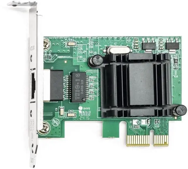 Alt view image 7 of 7 - Single Port Gigabit PCIe X1 Ethernet Network Card with Intel 82574L Chip, Performance Equivalent to Intel EXPI9301CT / EXPI9301CTBLK, 1×RJ45 Gigabit LAN Adapter Compatible with Windows Windows Server