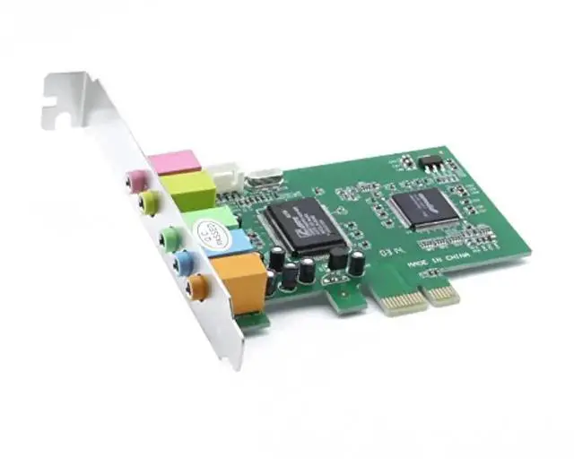 Main image of PCI-E 5.1 Surround Sound PCI Express Audio Card Adapter, 6 Channel Internal Digital PCIE Sound Card for Desktop PC, Plug and Play Audio Expansion Card for Gaming, Music Playback and Multimedia