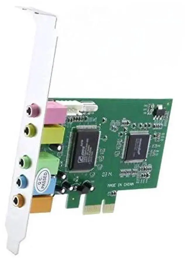 Alt view image 7 of 7 - PCI-E 5.1 Surround Sound PCI Express Audio Card Adapter, 6 Channel Internal Digital PCIE Sound Card for Desktop PC, Plug and Play Audio Expansion Card for Gaming, Music Playback and Multimedia