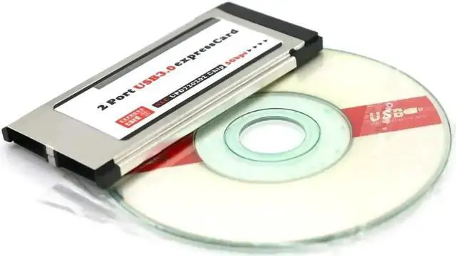 Alt view image 4 of 6 - PCI Express to Dual USB 3.0 Laptop ExpressCard Adapter, 5Gbps 2-Port USB3.0 Expansion Card for 34mm NEC ExpressCard/PCMCIA Slot, High Speed Peripheral Converter for Notebook Computer