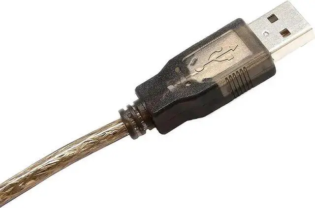 Alt view image 4 of 7 - 1.5M USB 2.0 to RS232 DB9 Male Serial Adapter Cable with DI Chipset, USB to DB9 COM Port Legacy Converter for Industrial Equipment, POS Machine, PLC, Serial Device Debugging