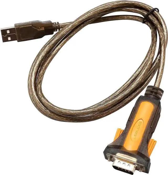 Alt view image 6 of 7 - 1.5M USB 2.0 to RS232 DB9 Male Serial Adapter Cable with DI Chipset, USB to DB9 COM Port Legacy Converter for Industrial Equipment, POS Machine, PLC, Serial Device Debugging