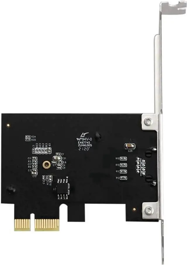 Alt view image 2 of 7 - TXA092 PCIe 2.5Gbps Ethernet Network Card with RTL8125B Chip, 10/100/1000/2500Mbps RJ45 LAN PCI Express Adapter for Desktop PC NAS High Speed Network Expansion