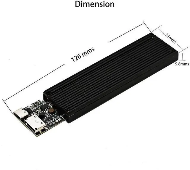 Alt view image 5 of 6 - 50cm M.2 NVMe PCIe 4.0 Extension Cable, NGFF M-Key SSD Extender Adapter Card with OCuLink SFF-8611 PCI-Express 4i High Speed Transmission Cord for Desktop PC DIY Chassis Modification