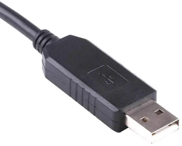 Alt view image 2 of 7 - FTDI Chip USB to RS232 Serial Adapter Cable with DB25 25 Pin Male Connector, Industrial Grade USB Convert to DB25 RS232 Cord for Legacy Devices PLC Equipment Debugging