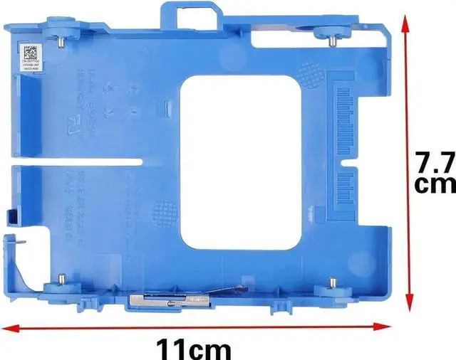 Alt view image 3 of 5 - DYTGC 2.5 Inch SSD HDD Hard Drive Caddy Tray Bracket, Original Replacement Hard Disk Mount Compatible with Dell Precision T3260 & Optiplex 7010 3000 7000 MFF Micro Form Factor Desktops