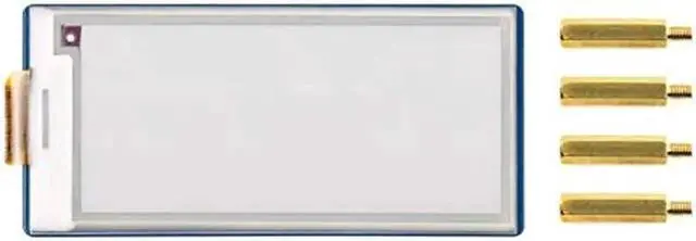 Alt view image 3 of 5 - 2.9 Inch E-Paper E-Ink Display Module (B Version) 296×128 Resolution Tri-Color Red Black White Low Power Screen Panel, SPI Interface Compatible with Raspberry Pi Pico for DIY Electronic Projects