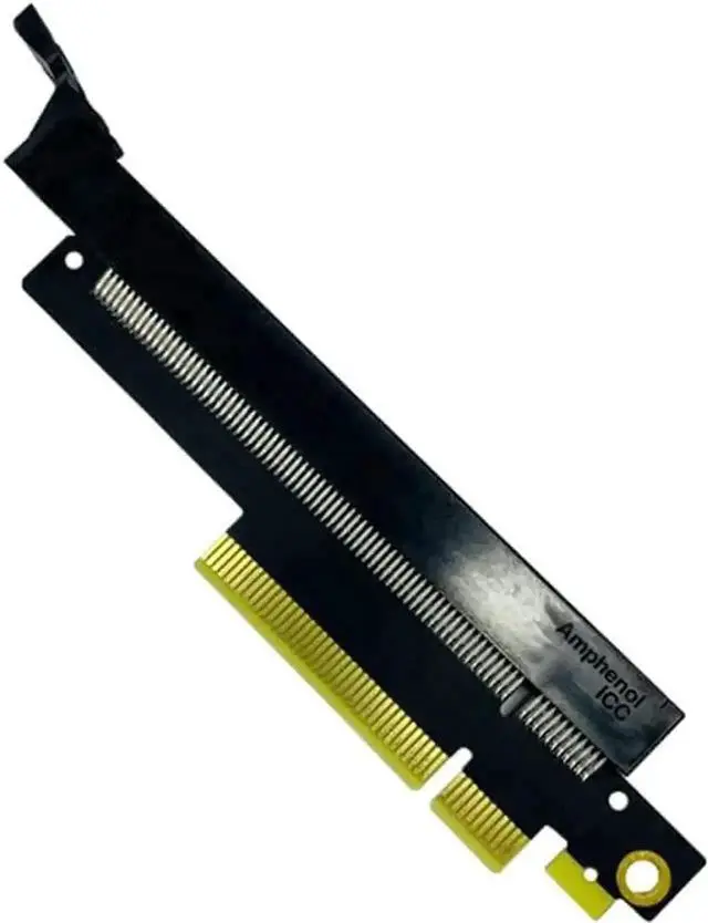 Alt view image 5 of 5 - PCIe 4.0 X8 to X16 Riser Card PCB Adapter Board, GEN4 X4/X8 to X16 PCI-E Converter for GPU Graphics Card, Network Card, Video Capture Card and Standard PCIE Expansion Cards