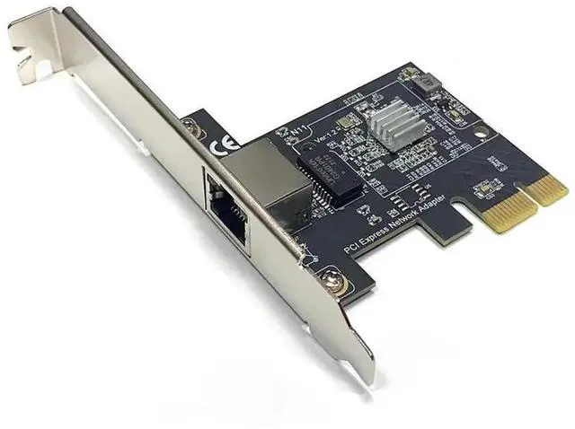 Main image of 2.5G PCIe Ethernet Network Card with RTL8125 Chip, PCI Express X1 Gigabit RJ45 LAN Adapter Single Port 2500Mbps Wired Network Card for Desktop PC Server