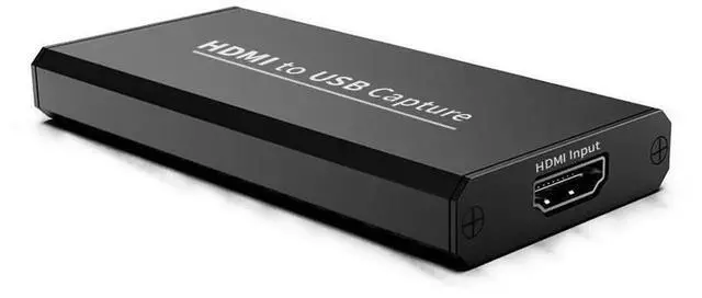 Alt view image 4 of 7 - 4K HDMI USB 2.0 Video Capture Card with Loop Audio Function, USB HDMI Video Grabber Recorder Adapter for DSLR, Camcorder, PC, OBS Recording, YouTube Live Streaming and Broadcast