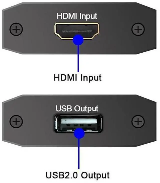 Alt view image 6 of 7 - 4K HDMI USB 2.0 Video Capture Card with Loop Audio Function, USB HDMI Video Grabber Recorder Adapter for DSLR, Camcorder, PC, OBS Recording, YouTube Live Streaming and Broadcast