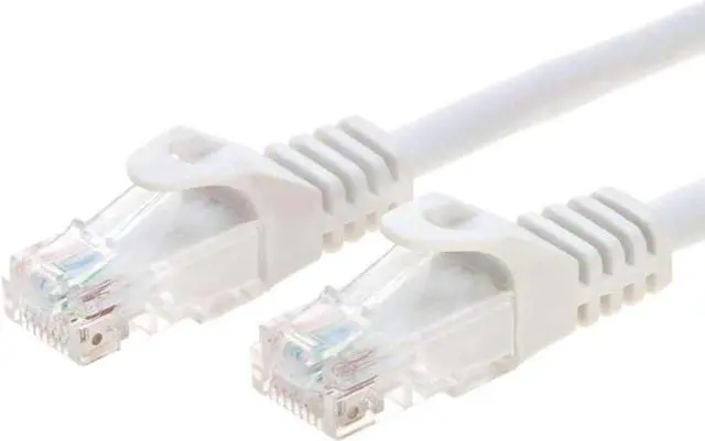 Alt view image 5 of 7 - Cables Direct Online Cat5e 100FT Network Ethernet Patch Cable, 350Mhz Internet Wire, Compatible with PC, Laptop, Modem, Router, TVs, Printer Cord, Consoles for Home and Office, White
