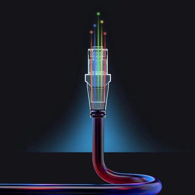 Alt view image 7 of 7 - Cat 8 Ethernet Cable 25 ft, Ethernet Cable with Gold-Plated RJ45 Connector, Cat 8 Network Cable, LAN Internet Cable for Modems, Routers, Network Switch, High Speed Ethernet Cable (Black)