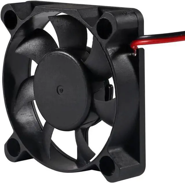 Alt view image 7 of 7 - 6Pcs 5010 3D Printer Fans DC 12V 50mmx50mmx10mm Quiet Brushless Cooling Fan DIY Cooling Ventilation Exhaust 2Pin Oil Bearing Fan.