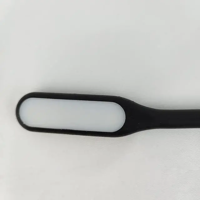 Alt view image 3 of 3 - USB Lamp LED Mini Light Laptop Computer Notebook Reading Lamp Silicone Gooseneck Black