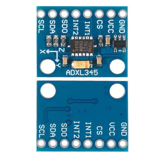 Alt view image 2 of 5 - anicorn 10Pcs ADXL345 3-Axis Accelerometer Sensor Module IIC/SPI Transmission Compatible with for Arduino GY-291