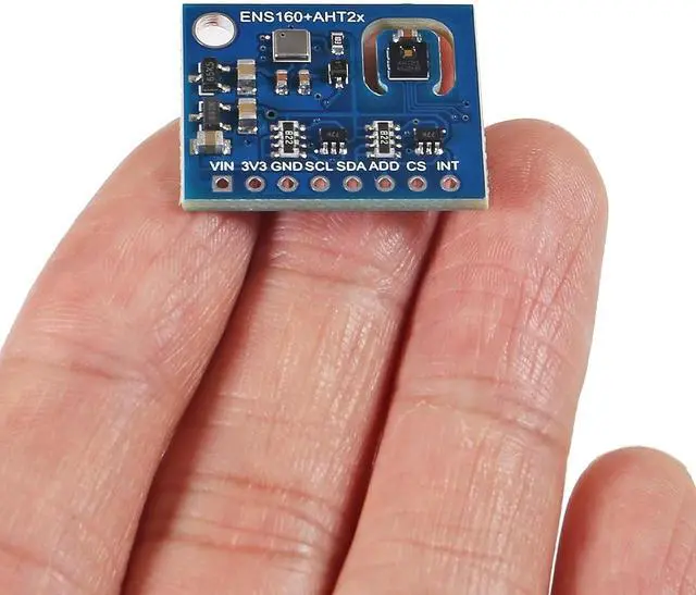 Alt view image 6 of 6 - 2PCS ENS160+AHT21 Carbon Dioxide CO2 eCO2 TVOC Air Quality and Temperature and Humidity Sensor Replace CCS811 for Arduino