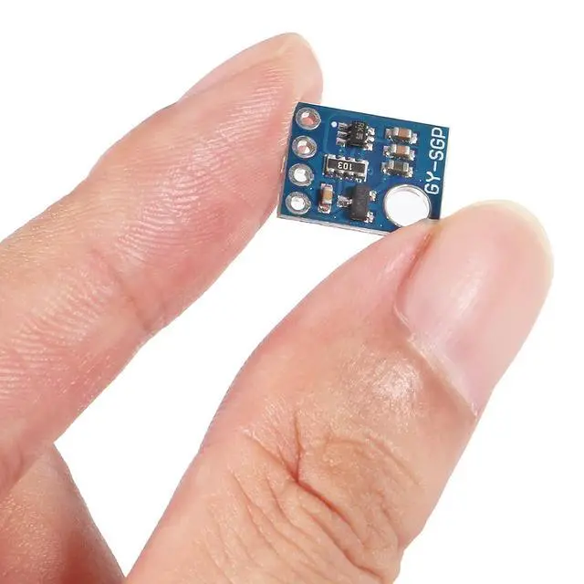 Alt view image 6 of 6 - 2PCS SGP30 Air Measurement Gas Sensor TVOC/eCO2 Air Quality Carbon Dioxide Detector to Replace CCS811 Carbon Dioxide CO2 VOCs Air Quality Gas Sensor Module for Arduino 2PCS