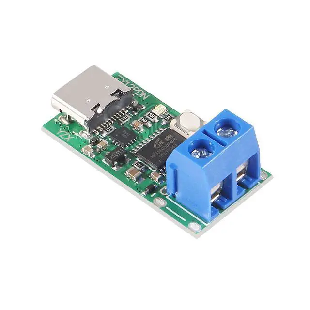 Alt view image 3 of 5 - anicorn 2PCS Type-C USB-C Fast Charging Trigger Module, Pd2.0 3.0 to Dc USB Decoy Fast Charge Trigger Poll Detector with Terminal (ZY12PDN with Screw Terminal)