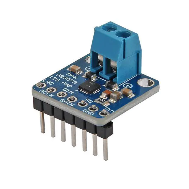 Alt view image 6 of 7 - anicorn 3PCS MAX98357 MAX98357A I2S 3W Class D Amplifier Breakout Interface I2S DAC Decoder for Audio Raspberry Pi Esp32 Arduino Projects