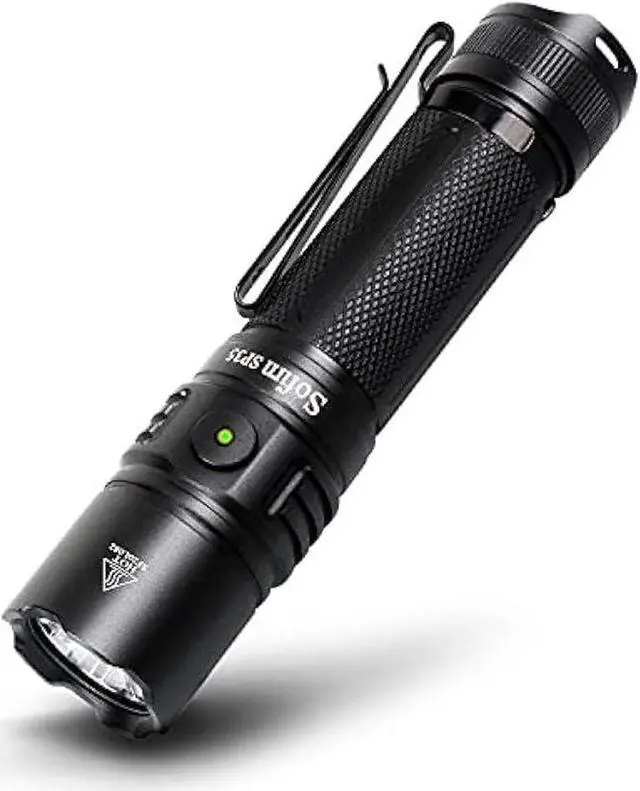 Main image of sofirn SP35 2000 Lumen EDC Flashlight, Super Bright USB-C Rechargeable Flashlight with Pocket Clip, IPX8 Water Resistant LED Torch, for Outdoor Camping Hiking Hunting Fishing Emergency