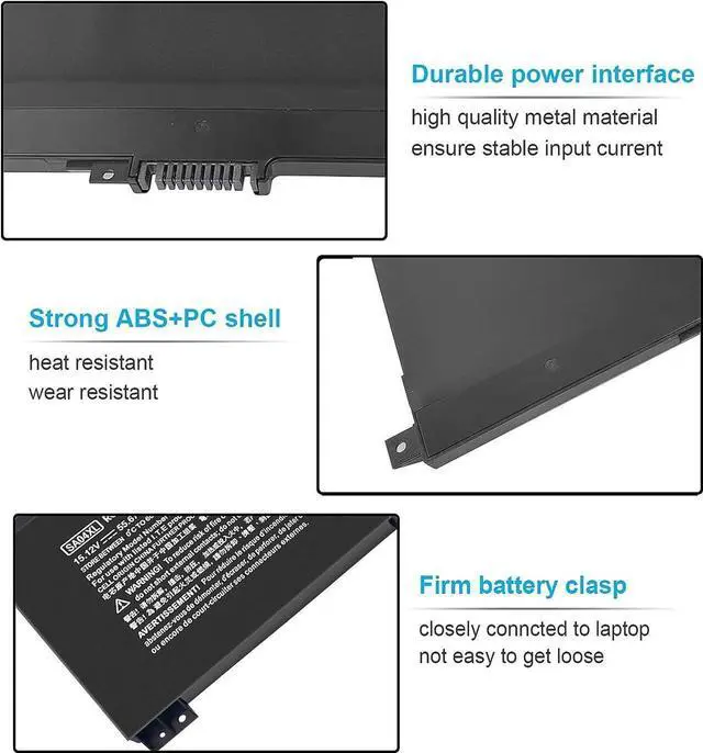 Alt view image 3 of 4 - SA04XL L43267-005 Battery for HP Envy X360 15-DR 15-DS 15M-DR 15M-DS 15Z-DS 15T-DR 17-CG 17M-CG 17T-CG 15m-dr1xxx 15-ds1xxx 15m-ds0xxx 15m-dr1012dx 15m-dr0012dx 15m-dr0011dx 15m-ds0011dx 15t-dr100