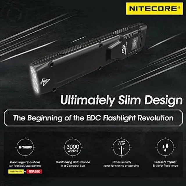 Main image of Nitecore EDC27 3000 Lumen Ultra Slim High Performance EDC Flashlight