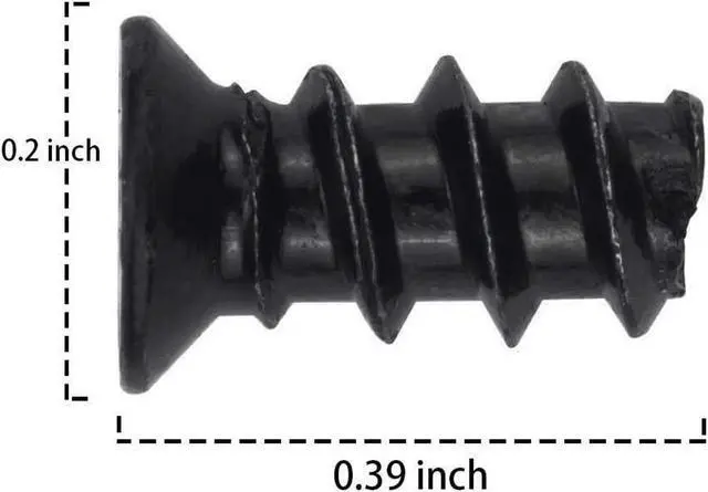 Alt view image 2 of 6 - Black Computer Case Fan Screws (50 Pack)