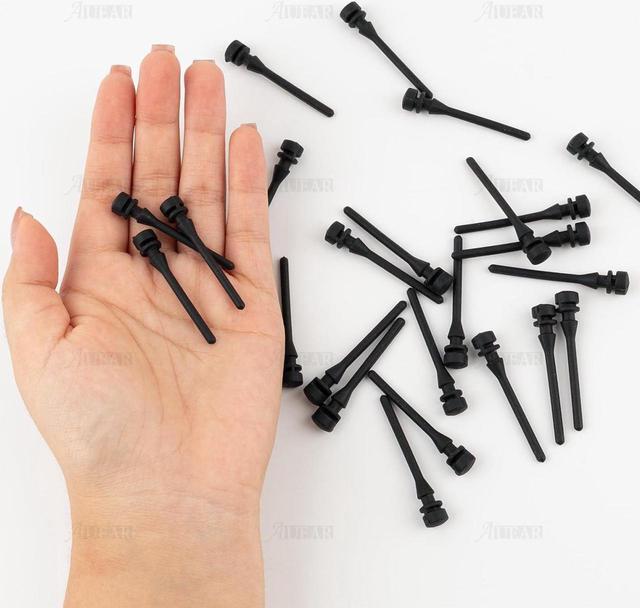 Alt view image 3 of 7 - AUEAR, 50 Pack Case Fan Soft Silicone Anti Noise Reducing Vibration Screws Fan Rivet Mounting for Pack Case Fan or CPU Fan