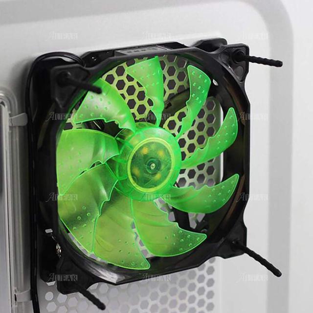 Alt view image 4 of 7 - AUEAR, 50 Pack Case Fan Soft Silicone Anti Noise Reducing Vibration Screws Fan Rivet Mounting for Pack Case Fan or CPU Fan