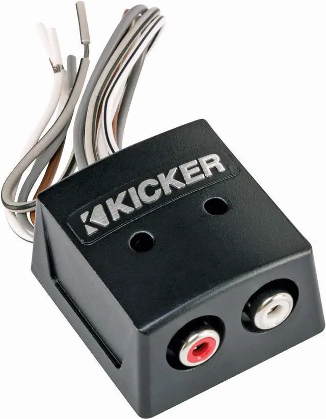Main image of Kicker 46KISLOC K-Series Interconnect, Speaker to RCA W/Line-Out Converter