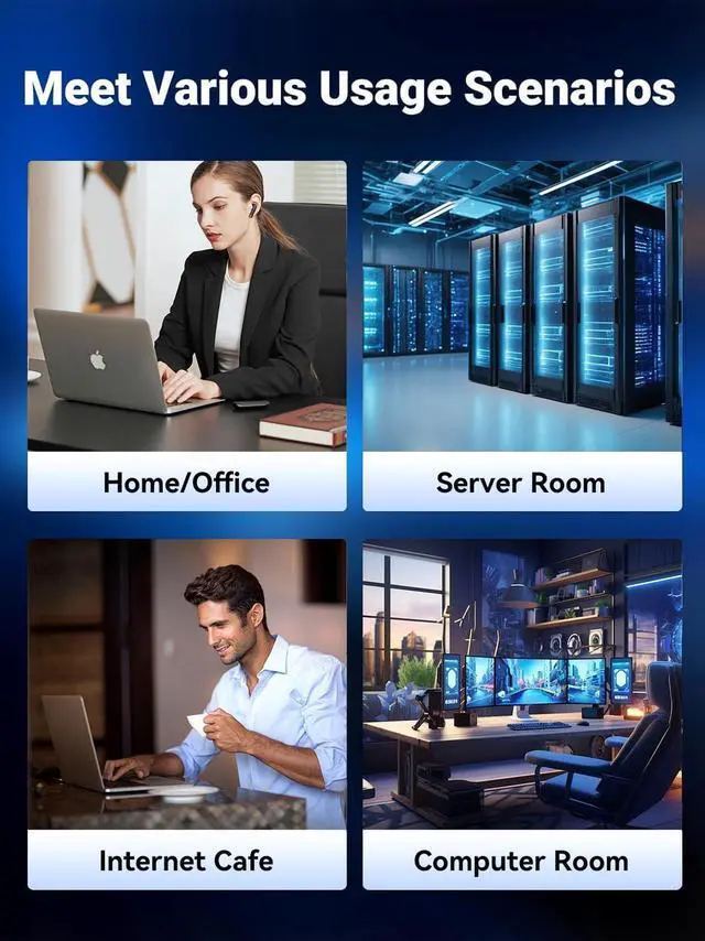 Alt view image 7 of 7 - Cat 8 Ethernet Cable, 10Ft Heavy Duty High Speed Internet Network Cable, Professional LAN Cable, 26AWG, 2000Mhz 40Gbps with Gold Plated RJ45 Connector, Shielded in Wall, Indoor&Outdoor