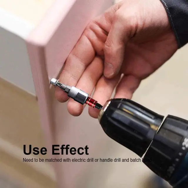 Alt view image 6 of 6 - Impact Grade Driver Sockets Adapter Extension Set Drill Bit 3Pcs 1/4 3/8 1/2" Universal Socket Adapter Set and Right Angle Drill 105 Degree Right Angle Screwdriver set Drill Hex Bit Socket Adapter