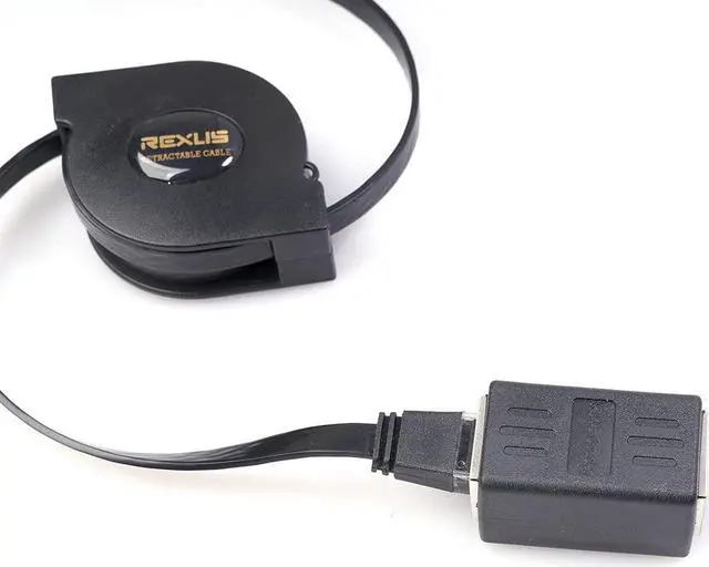 Alt view image 4 of 5 - Ethernet Extender RJ45 Couplers Network Cable Coupler Internet Female to Female Connector Inline Coupler for Cat5/ Cat5e/ Cat6/ Cat7 Ethernet Extension Cable (5 Pack Black)