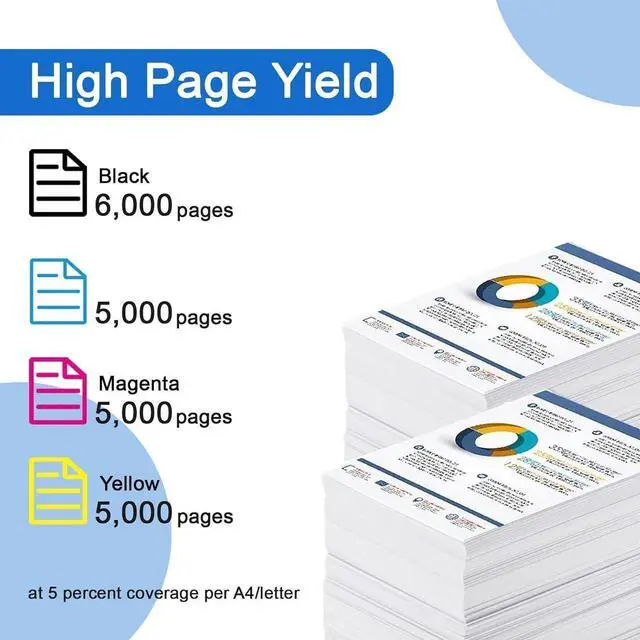 Alt view image 3 of 7 - C5500 Toner Cartridge Compatible for OKI C5500 43324404 Black Toner Cartridges Work for OKI C5500 C5600 C5700 C5800 C5800Ldn C5500n C5600n Printer