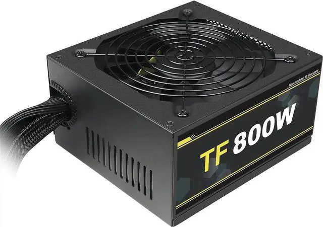 Alt view image 5 of 7 - 800W Power Supply Full Voltage 100-240V Active PFC Gaming PSU Computer Power Supplies Non-Modular 80 Plus Gold Power Supply for Desktop PC Server