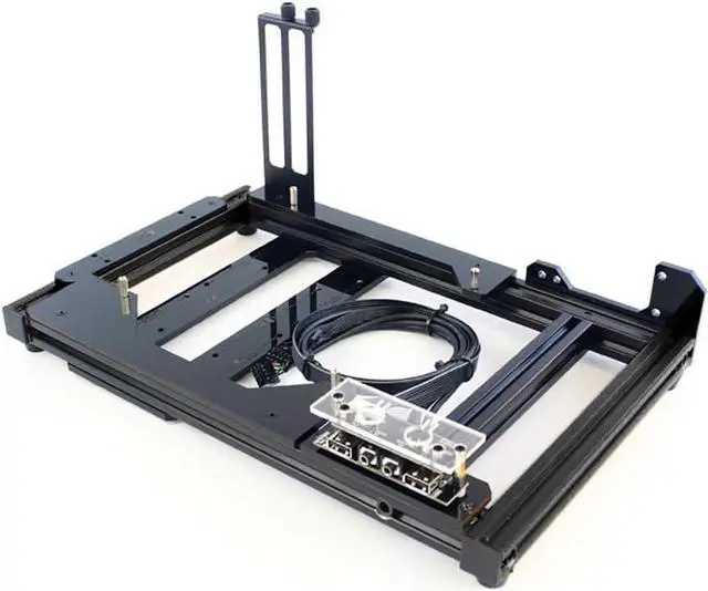 Main image of PC Case Test Bench Open Air Stackable Computer Case for MATX Mainboard Aluminum Bracket DIY Bare Frame Support Intel AMD Graphics Card