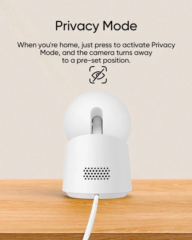 Alt view image 7 of 7 - Indoor Cam C210, 1080p Resolution Security Camera with 360° PTZ + Indoor Cam S350, Dual Cameras, 4K UHD, 360° Camera, Baby Monitor, Pet Camera