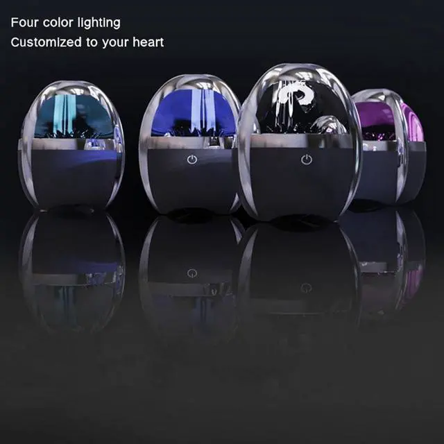 Alt view image 3 of 5 - Ferrofluid Speaker Sound Visualizer, Transparent Speaker Dancing Ferrofluid, Magnetic Fluid Speaker Ferrofluid Display Small Bluetooth Speaker